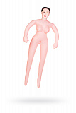 Кукла надувная Dolls-X by TOYFA Gabriella с реалистичной головой, брюнетка, с тремя отверстиями