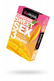 Презервативы Domino, sweet sex, латекс, манго, 18 см, 5,2 см, 3 шт. фото 1