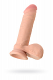 Ротатор Штучки-дрючки, реалистичный, на присоске, SoftSkin, телесный, 17 см