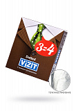 Презервативы Vizit, точечные, латекс, 18 см, 5,2 см, 3 шт. фото 1
